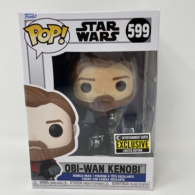 Funko Pop! Vinyl: Star Wars Obi-Wan Kenobi- Vinyl Figuur om te verzamelen - Cadeau-idee - Officiële Producten - Speelgoed voor Kinderen en Volwassenen - TV Fans