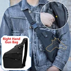 Concealed Carry Fanny Pack Holster Tactical Sling Chest Pack Shoulder Gun Bag