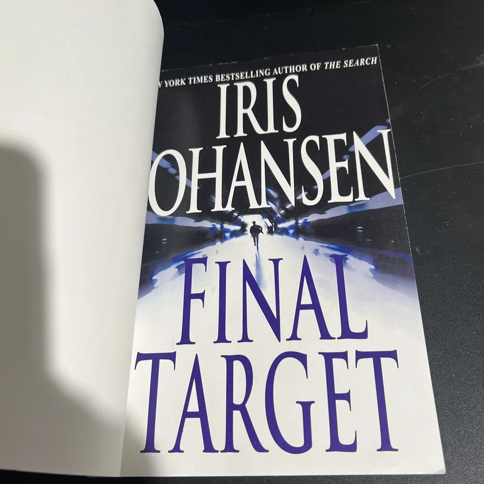 Advance Reading Copy Uncorrected Proof Final Target Iris Johansen Trade PB 2001 Foto 3 de 4