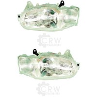 Halogen Scheinwerfer Set FüR Ford Escort VI Cabriolet ALL 1.6 16V Xr3I 1.8 GAL