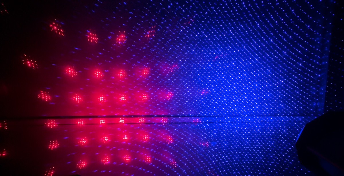 RGB Laser Show Lighting Star Beam Pattern Stage DJ Disco Karaoke