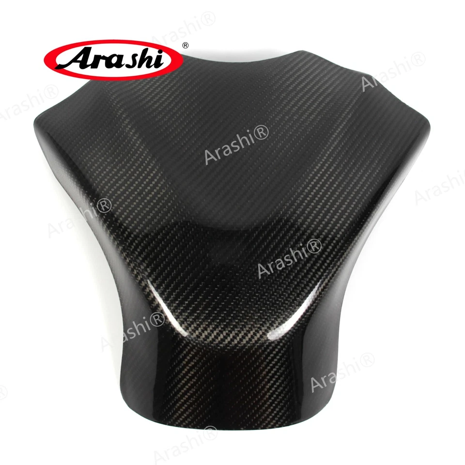 Carbon Fiber Gas Tank Cover Protector For Suzuki GSXR1000 GSX-R 1000 2009-2016 — 第 2/4 张图片