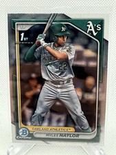 2024 Bowman #BCP-136 Myles Naylor Chrome Prospects