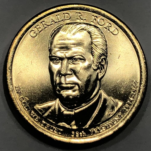Photo of a 2016-P Presidential Dollar Gerald Ford from an eBay listing that sold on Jul 20, 2026