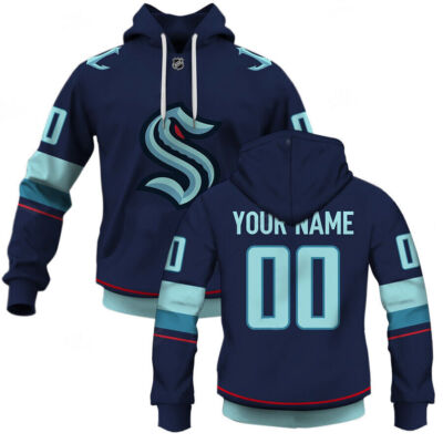 Seattle Kraken Sudadera De Hockey For YOUTH Customized Seattle