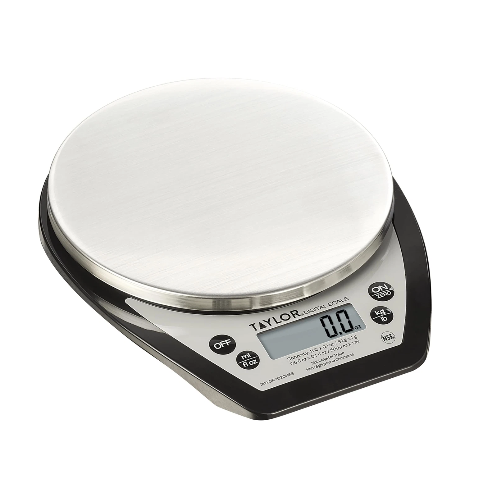 Taylor 1020NFS Compact Digital Scale, Multi-Functional Food Scale for Precise...