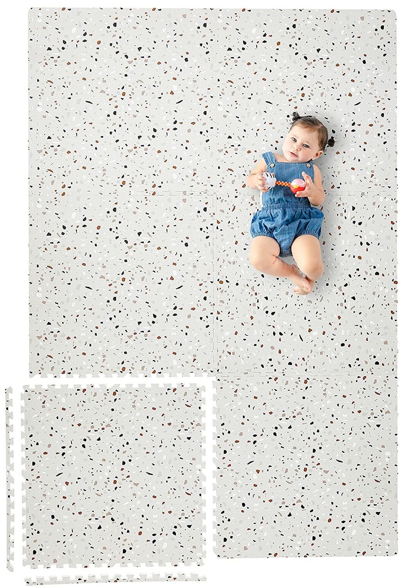 Yay Mats Stylish Extra Large Baby Play Mat Soft Non-Toxic Foam