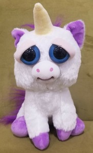 angry stuffed unicorn