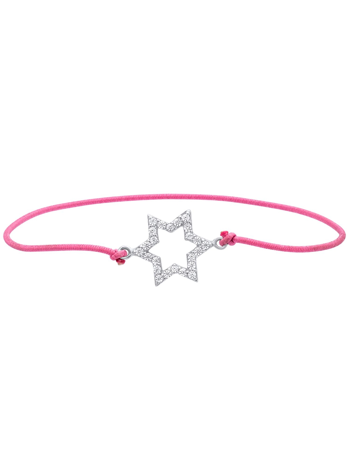 Повязка на руку Julie Julsen Damen Stern Rainbow rosa Zirkonia 22,5 см JJBR0730.3