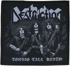 DESTRUCTION - Thrash Till Death - 10,2 cm x 10 cm - Patch - 166612