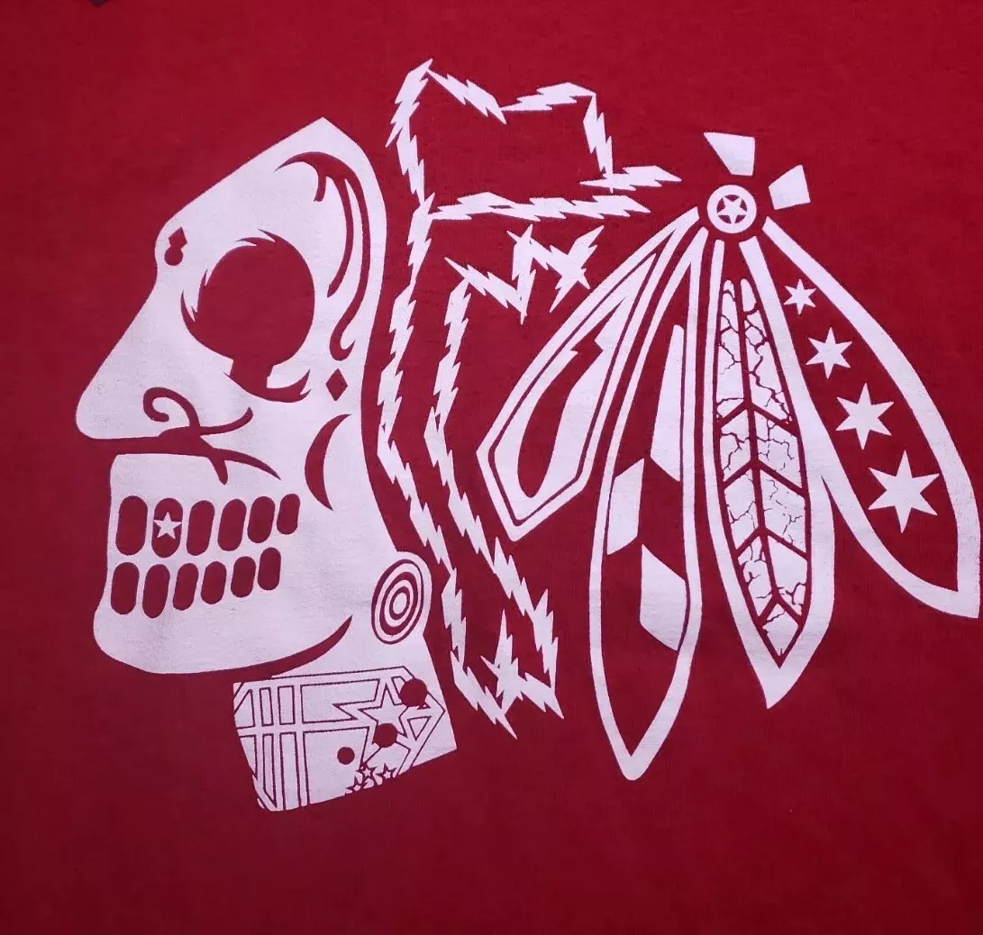 Blackhawks Skull 