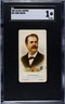 1887 Allen and Ginter N28 - Billiard Players - YANK ADAMS -