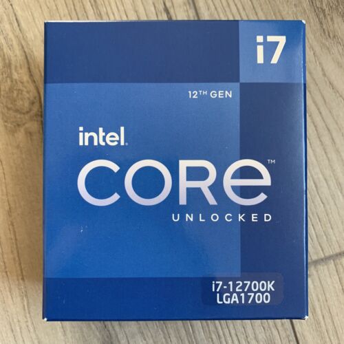 Intel Core i7-12700K 12th Gen Alder Lake 12 Core 3.6GHz LGA 1700 CPU Processor - Picture 1 of 3