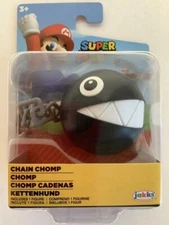 NEW Jakks Pacific World of Nintendo Super Mario 2.5" CHAIN CHOMP Mini-Figure