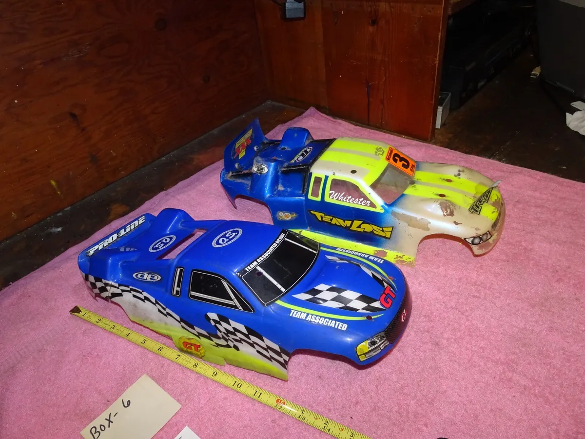 CUSTOM PAINTED BODY SHELL FOR TEAM ASSOCIATED RC10 GT TRUCK