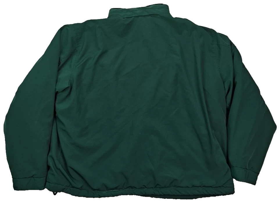 De Colección Polo Ralph Lauren Chaqueta Bomber Bosque Verde Forrada de Vellón Para Hombres 2XLT Foto 3 de 4