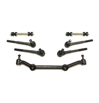 7 Pc Tie Rods Center Link Sway Bar Kit for Chevrolet S10 GMC Jimmy Isuzu Hombre