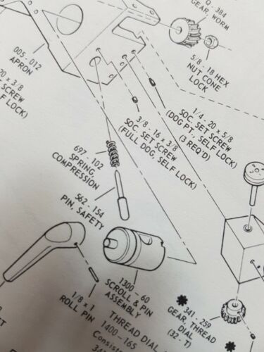CLAUSING LATHE SAFETY PIN 1300 Series - Picture 2 of 2