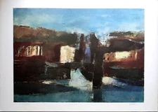 Bruno Biagi - Litografia originale numerata e firmata