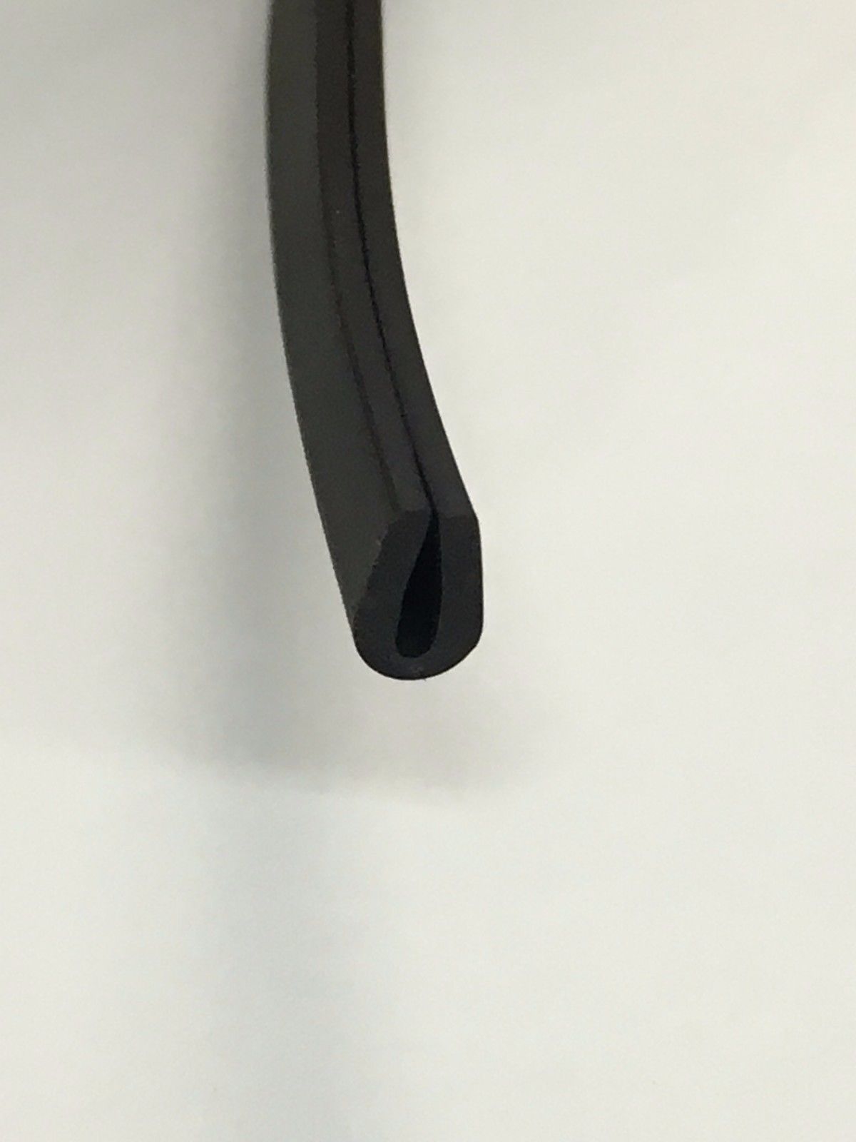 Black rubber U channel edging trim seal 7 mm x 5 mm eBay