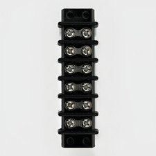  Lot of 5 MARATHON SPECIAL PRODUCTS 602-GP-06 6 Pole 12 Pins Terminal Block