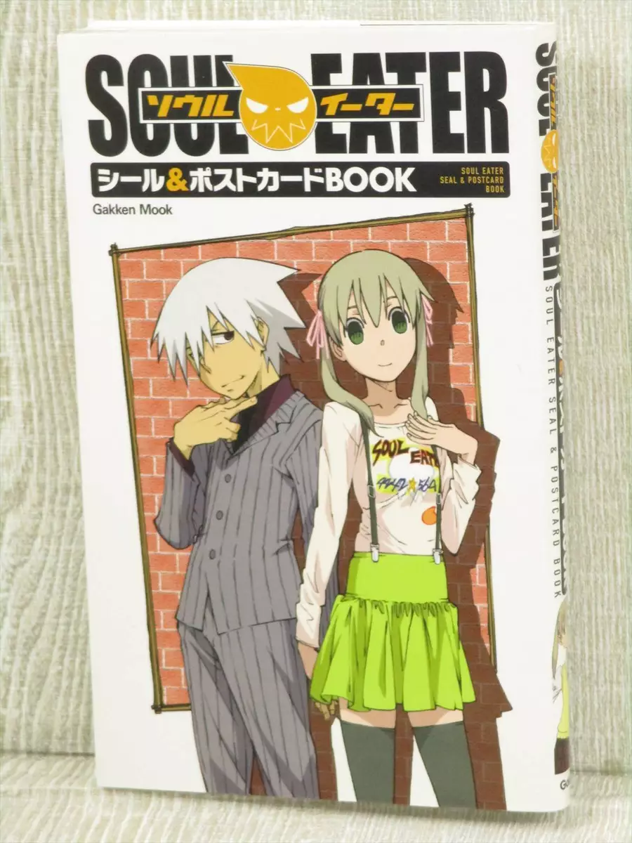 TV Anime Soul Eater Sticker & Postcard Book - JAPAN