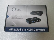 SIIG CE-VG0M112-S1 VGA AND AUDIO TO HDMI CONVERTER NEW
