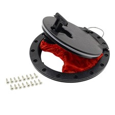 Kayak Deck Hatch Waterproof Round Hatch ABS Deck Cover UV Resistant with Hinge