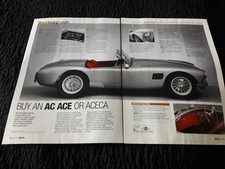 A C CARS - Buy an AC Ace or Aceca - Original 2 Page Magazine Article