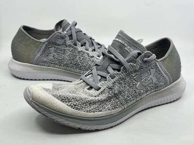 Under Armour Threadborne Blur Gray Running Shoes Women's size 10 3000098-102