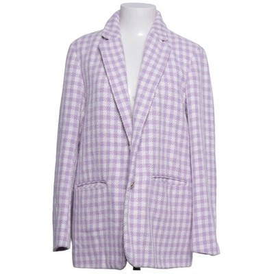 Stradivarius, Blazer, Damen, Größe: L, Lila/Weiß, Polyester, Hahnentritt #gwN