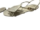 Tori Burch Ivory Patch Diamond Flat Sandal 7 White — photo 7