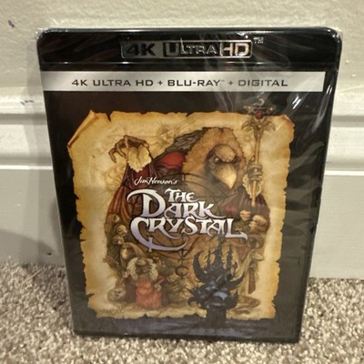 The Dark Crystal 4K + Blu-ray NEW Jim Henson 1982 Movie Sony UHD Myth Digital