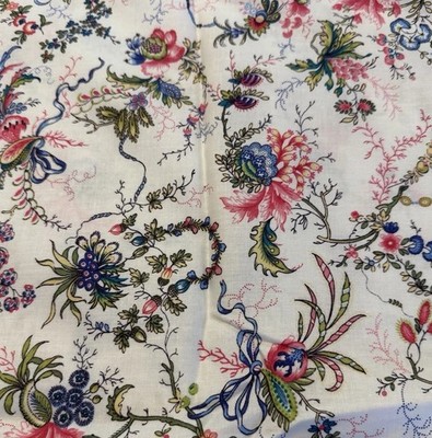 ANTOINETTE by Connecting Threads Floral Cotton Fabric 46 x 54 