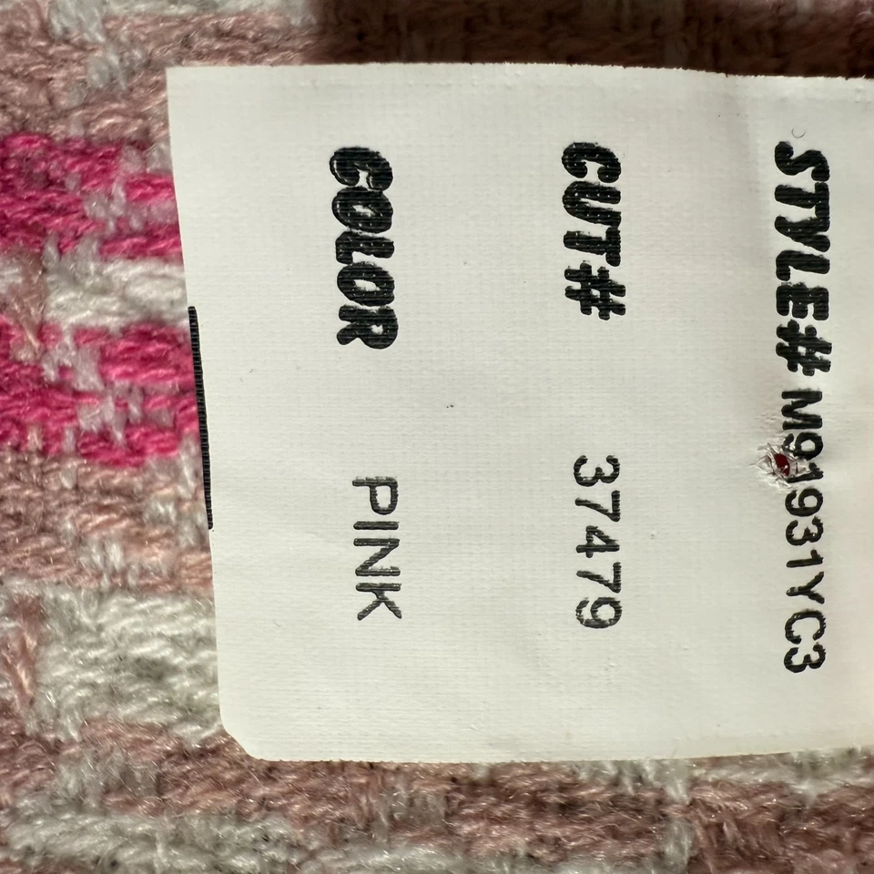 Minifalda vintage años 90 rosa sin palabras a cuadros preppy grunge Y2K talla 9 Foto 4 de 4