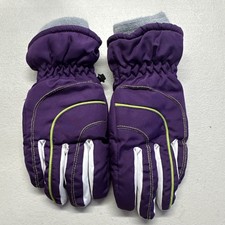 THINSULATE Purple GLOVES Olefin polyester Insulation; Waterproof GIRL size 4-6x