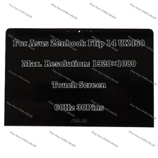 For ASUS Zenbook Flip 14 UX460UA 14.0" Replacement LCD Assembly Touch Screen FHD