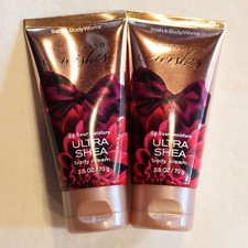 BATH  BODY WORKS A THOUSAND WISHES BODY CREAM TRAVEL SIZE 2.5 FL OZ 2 BOTTLES