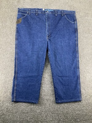 Wrangler Riggs Workwear Jeans Mens Cool Vantage Size 54x34  ( 54x 25) Hemmed