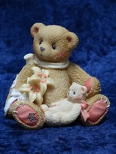 1997 Enesco Cherished Teddies Lily Lilies Bloom With Petals of Hope 202959A