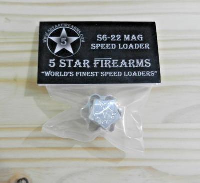 Aluminum Speedloader, Speed Loader; 6 Rnds; 22Mag; Smith & Wesson 650; S6-22 Mag