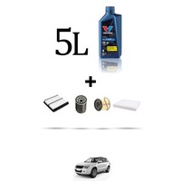 Hoffcar Set Service 4 Filter Und 5L ÖL FüR Suzuki Grand Vitara 2.0 Hdi 80Kw Ab