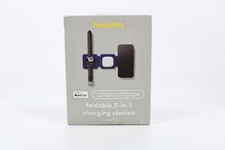 Qi2 Wireless 3-in-1 Folding Charging Pad - Future Dusk - heyday Dark