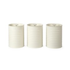 Russell Hobbs 3-Piece Countertop Set Ribbed Kitchen Storage Canister