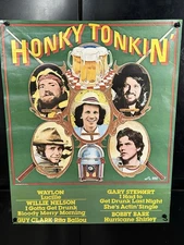 Honky Tonkin’ Various Artists LP Vinyl  1979 RCA Victor AHL1-3422-A / Promo EX