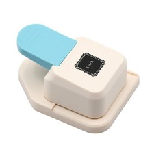 Paper Corner Punch Square Edge Pattern, Large Craft Hollow-Square