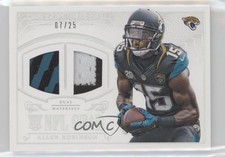 2014 Panini National Treasures Dual Prime 7/25 Allen Robinson #RGD-AR 0m0