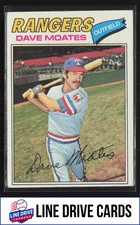 1977 Topps 588 Dave Moates Texas Rangers Ex 1977 Topps 588 Dave Moates Texas Rangers Ex