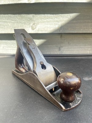 Antiker Stanley Bailey No.4 Typ 11 Hobel Made in USA Lineal And Level Co 