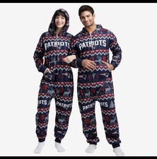 New England Patriots Unisex Holiday Pajamas